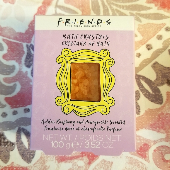 3 Piece Friends The TV Series Bath Body Bar Crystals Loofah Gift Set Bundle NWT - Picture 4 of 7